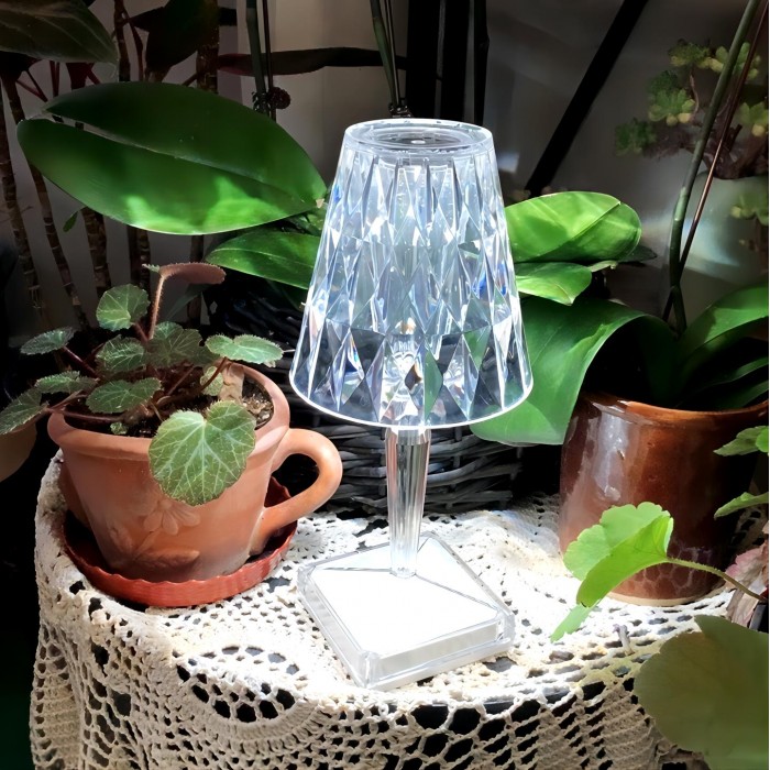 Battery LED Table Lamp