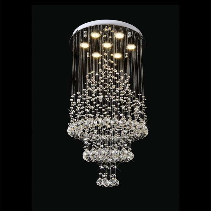 Главная линейная роскошная хрустальная люстра