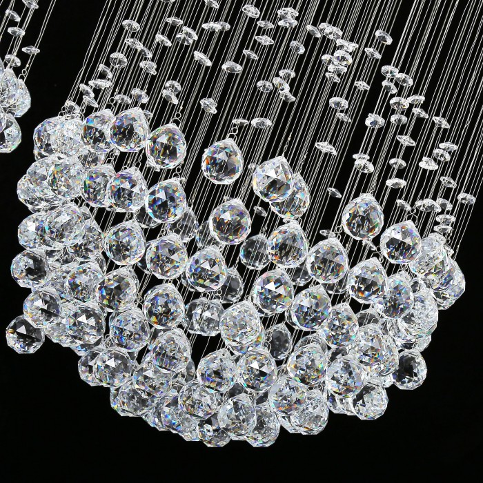 Home linear luxury crystal chandelier