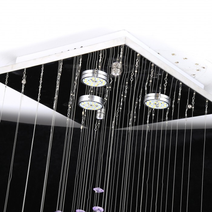 Home linear luxury crystal chandelier