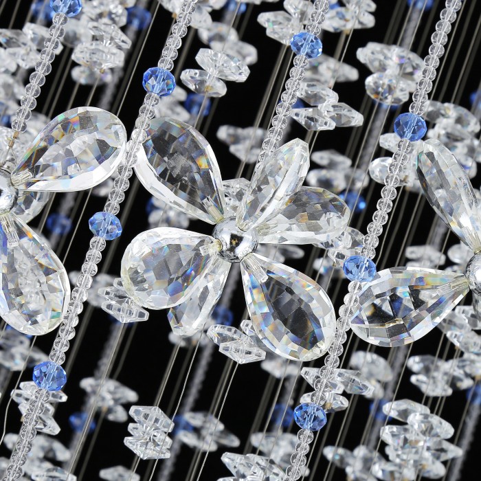 Home linear luxury crystal chandelier