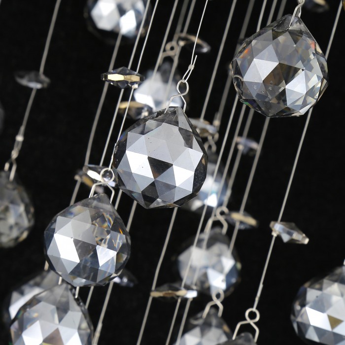 Home linear luxury crystal chandelier