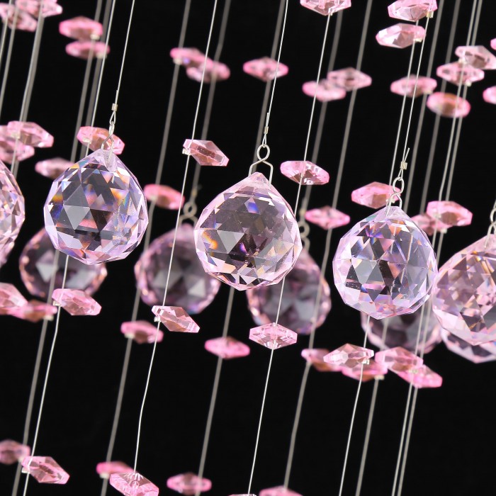 Home linear luxury crystal chandelier