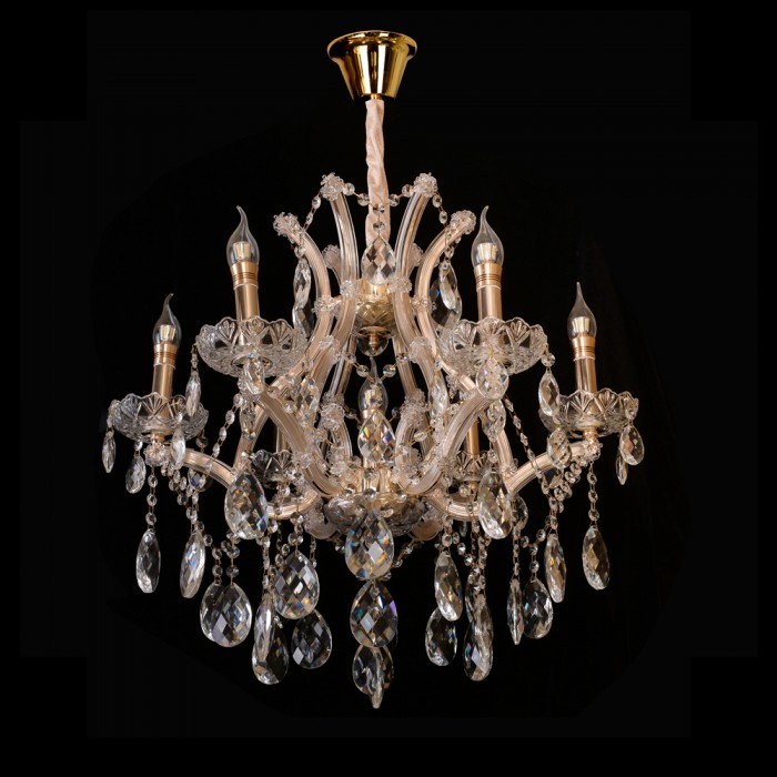 Домашняя романтическая роскошная хрустальная люстра