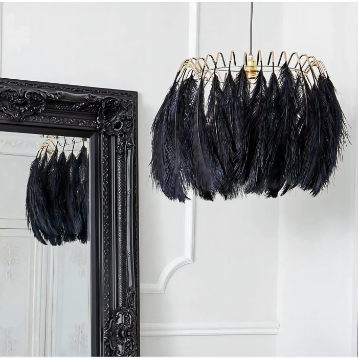 Feather pendant lamp