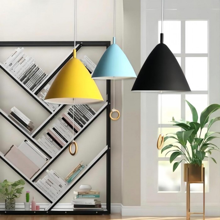 Macaron Series Cone Pendant Lamp