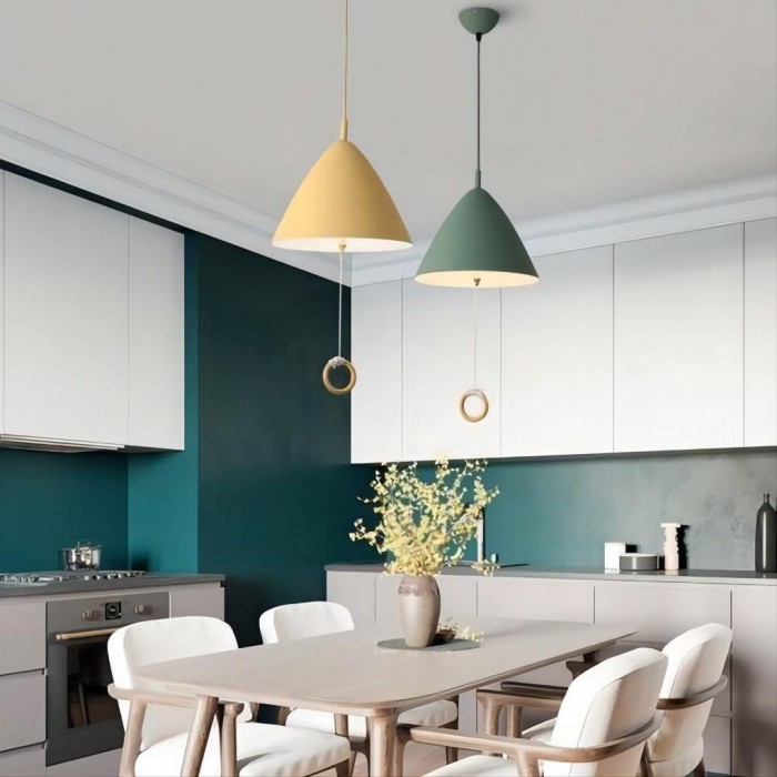 Macaron Series Cone Pendant Lamp