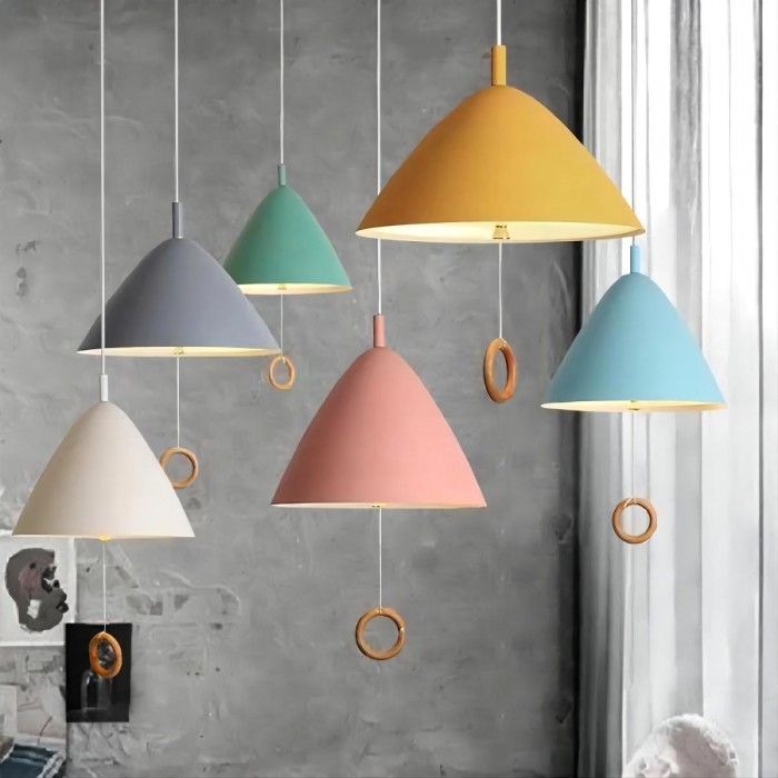 Macaron Series Cone Pendant Lamp