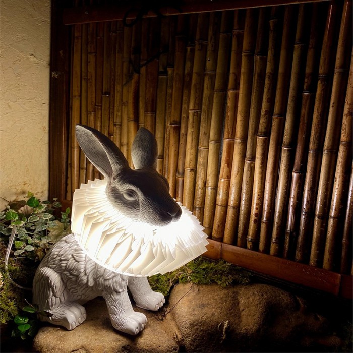 Modern rabbit table lamp