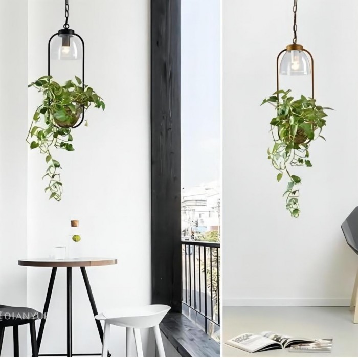 Пасторальный экологический подвесной светильник