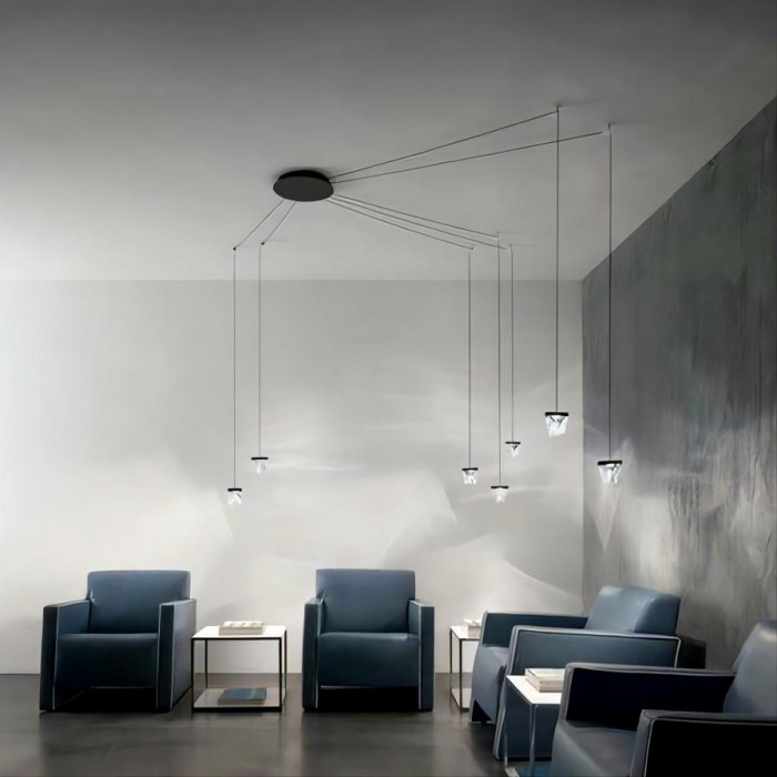 Fabbian Tripla Hanging Lamp