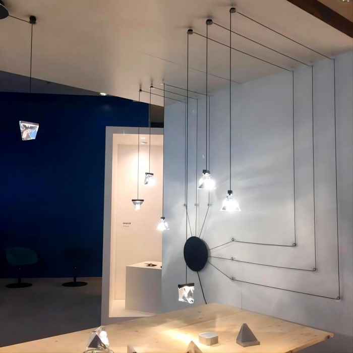 Fabbian Tripla Hanging Lamp