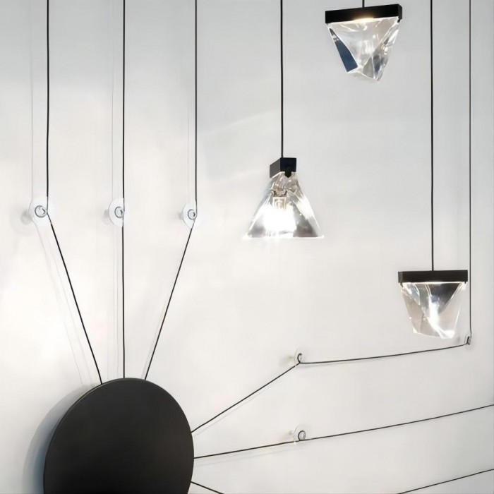 Fabbian Tripla Hanging Lamp