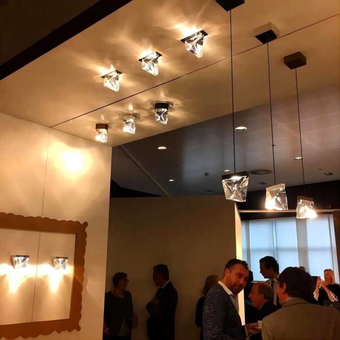 Fabbian Tripla wall lamp