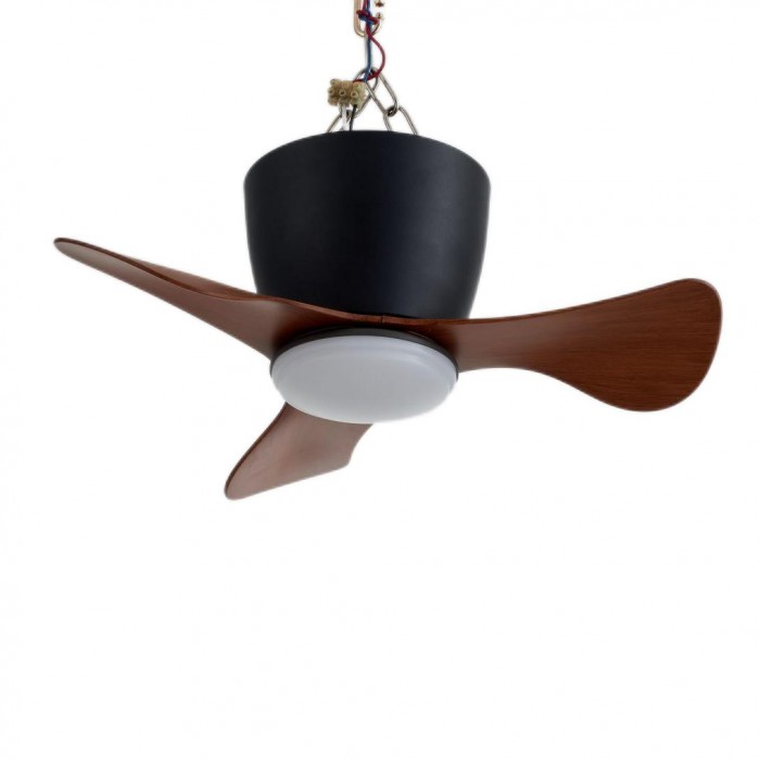 Minimalist fan chandelier