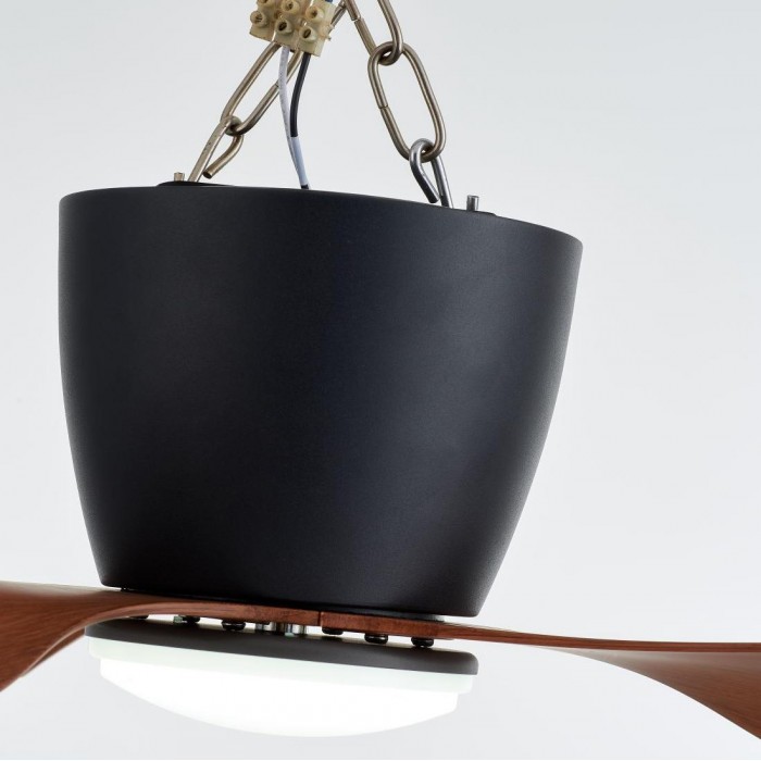 Minimalist fan chandelier