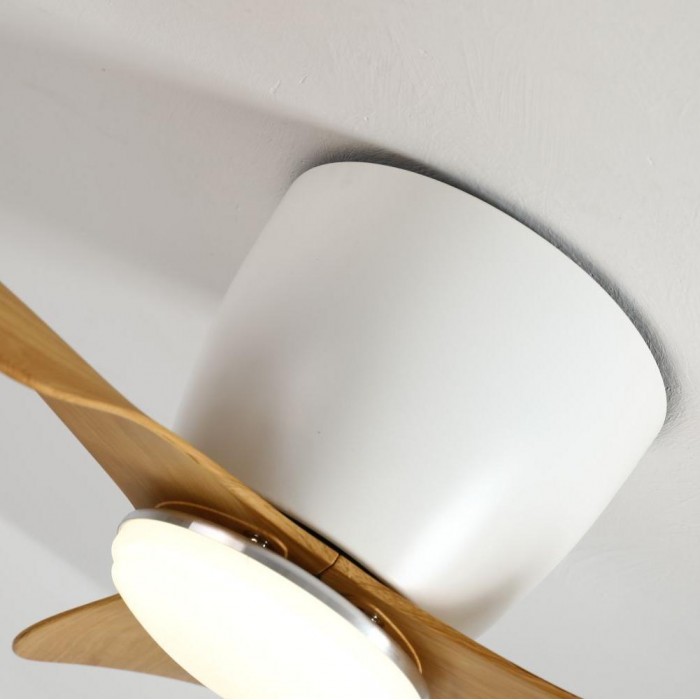 Minimalist fan chandelier