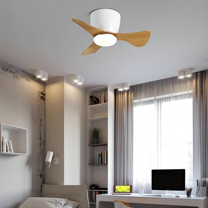 Minimalist fan chandelier