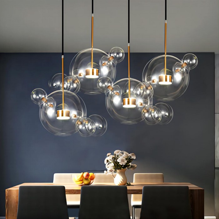Modern Soap Bolle Chandelier
