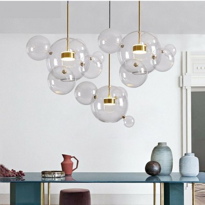 Modern Soap Bolle Chandelier
