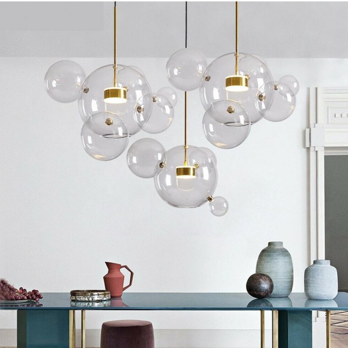 Modern Soap Bolle Chandelier