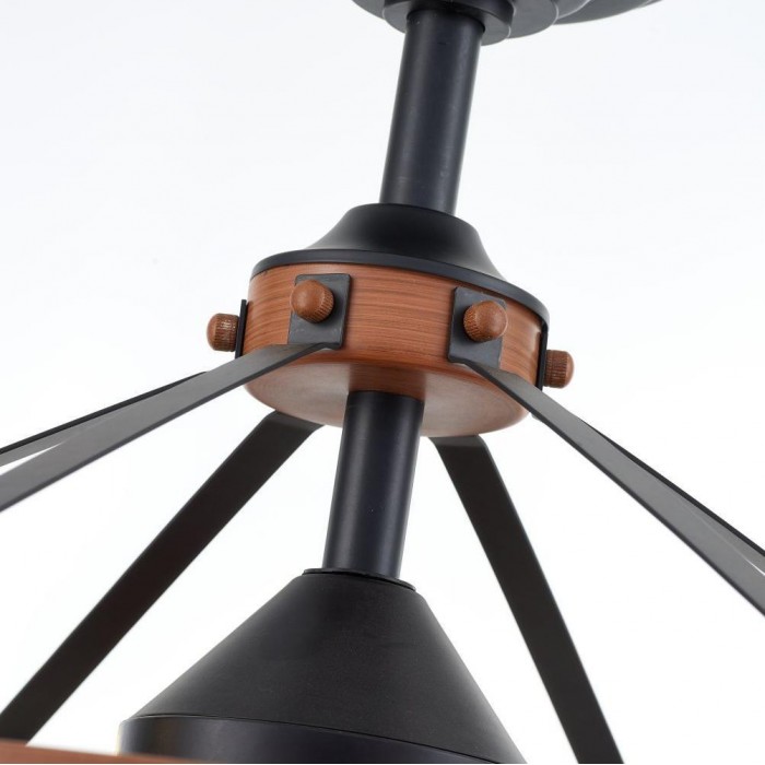 Candle Vintage Fan Chandelier