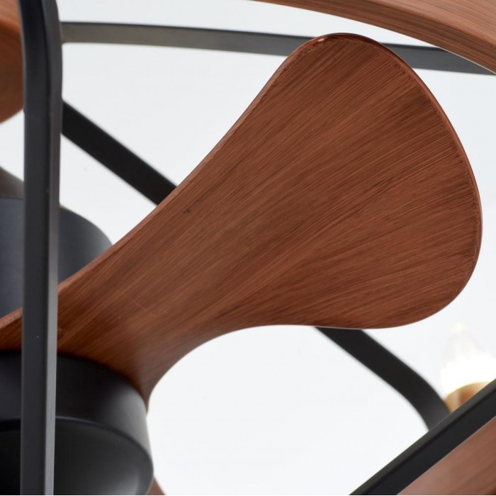 Candle Vintage Fan Chandelier