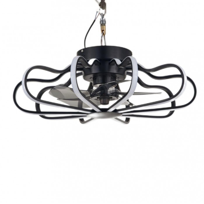 Floral fan modern chandelier