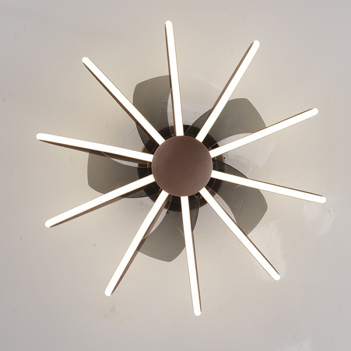 Nordic led fan chandelier