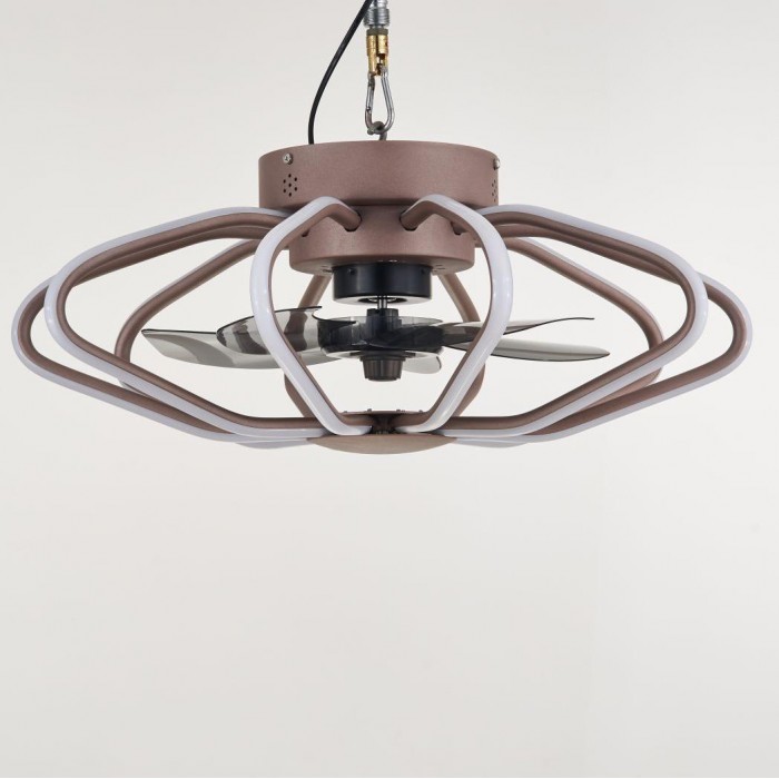 Nordic led fan chandelier