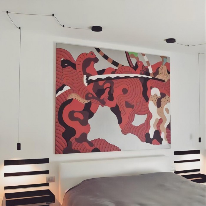 Wireflow pendant lamp