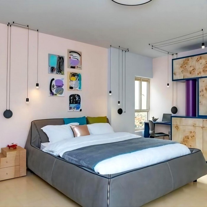 Wireflow pendant lamp