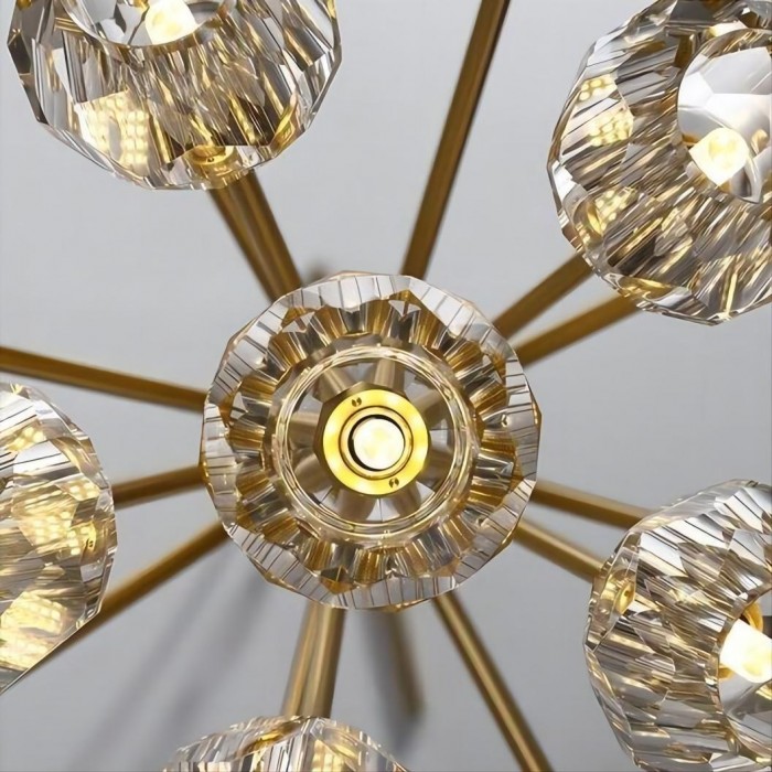 Boule De Cristal Flushmount