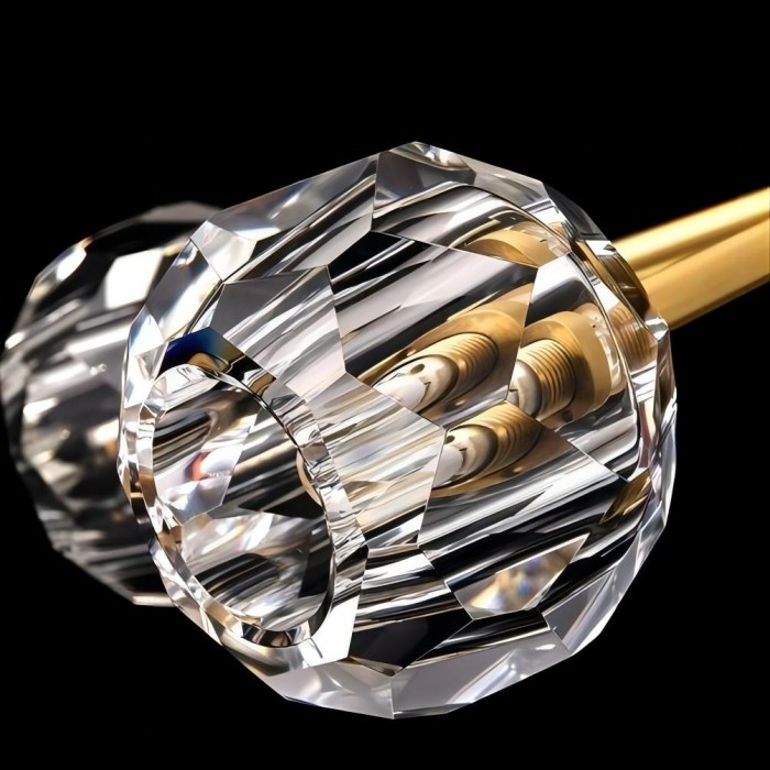 Boule De Cristal Linear Chandelier