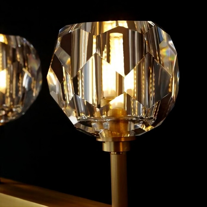 Boule De Cristal Linear Chandelier