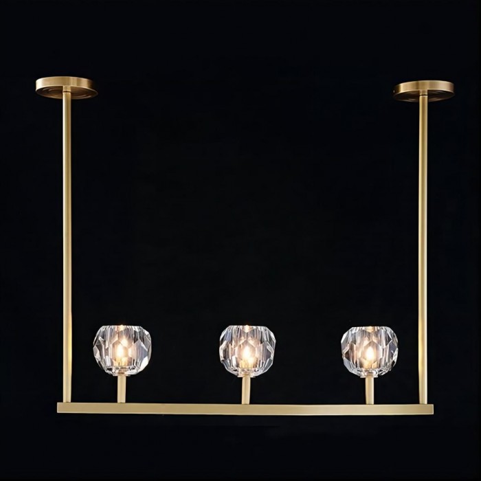 Boule De Cristal Linear Chandelier