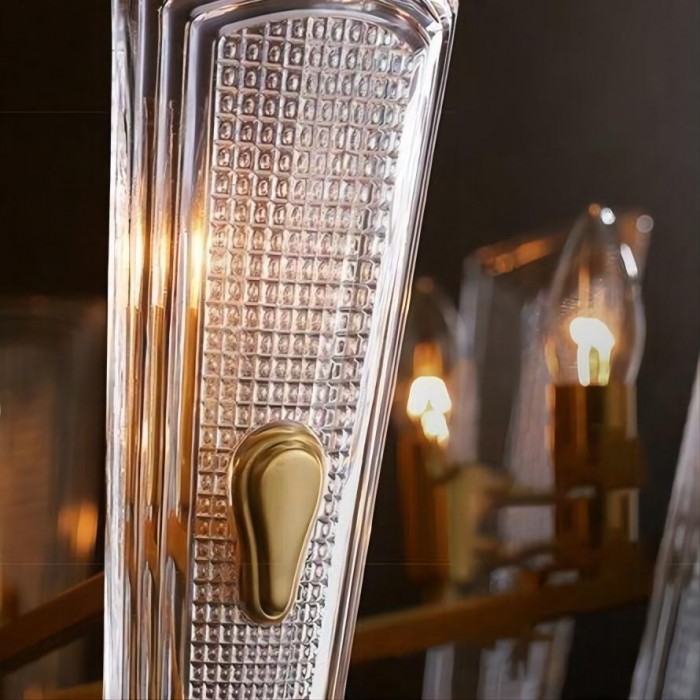 Glass Disc Chandelier