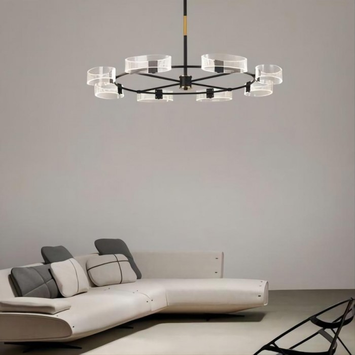 Acrylic LED chandeliers