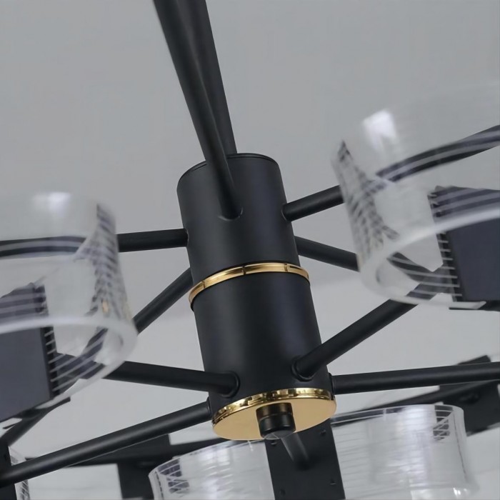 Acrylic LED chandeliers