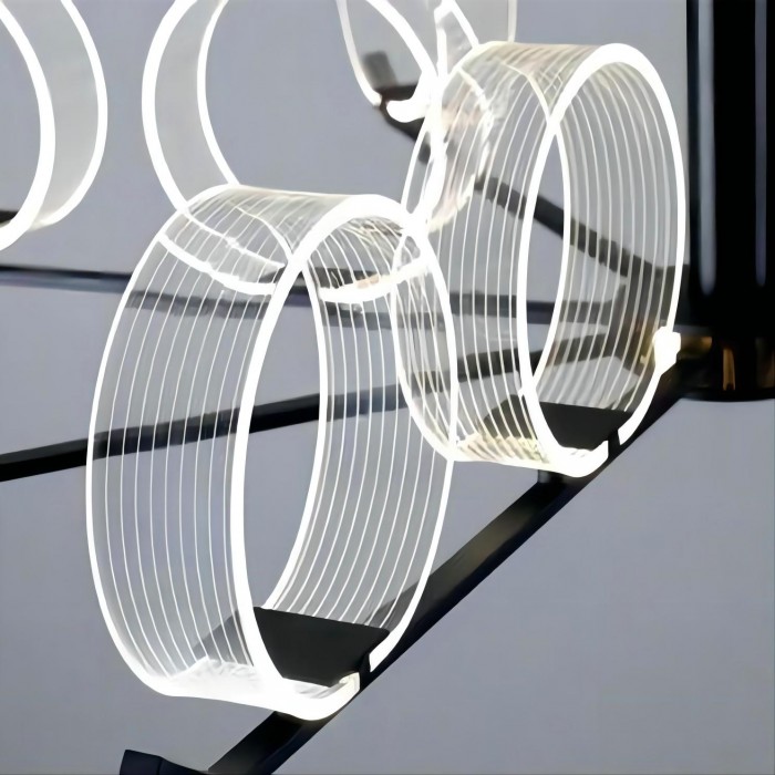 Acrylic LED chandeliers
