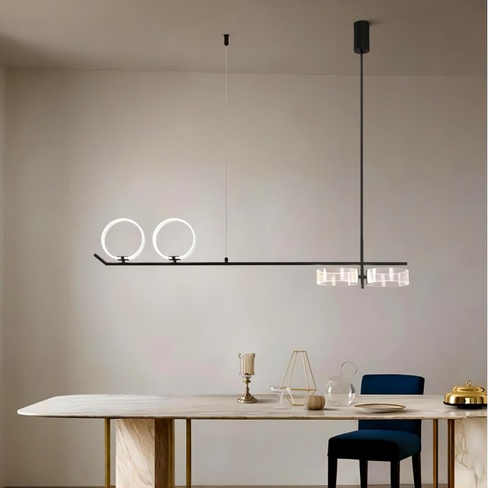 Acrylic LED chandeliers