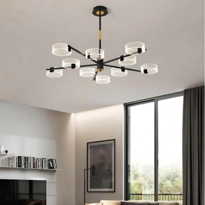 Acrylic LED chandeliers