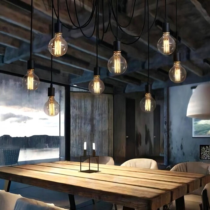 Spider ceiling chandelier