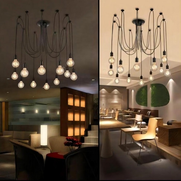 Потолочная люстра паук