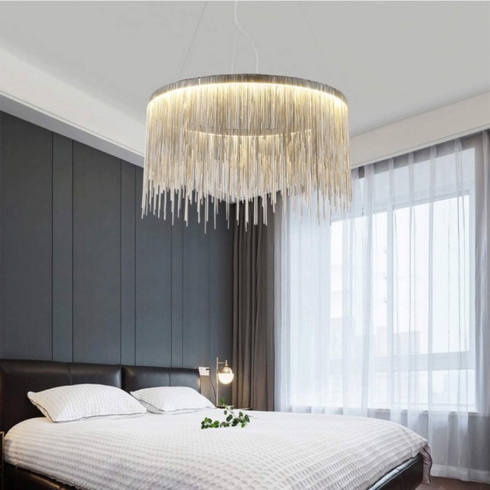Aluminum chandelier