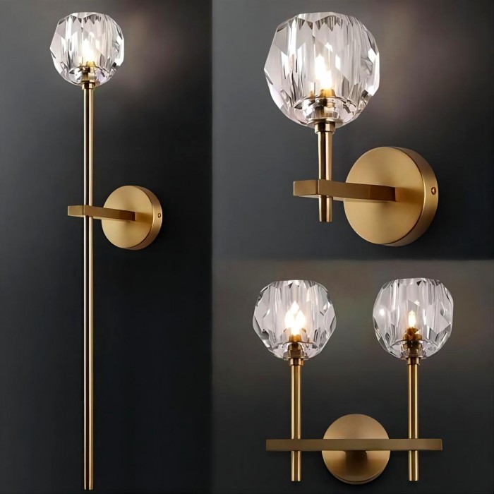 Boule De Cristal wall lamp