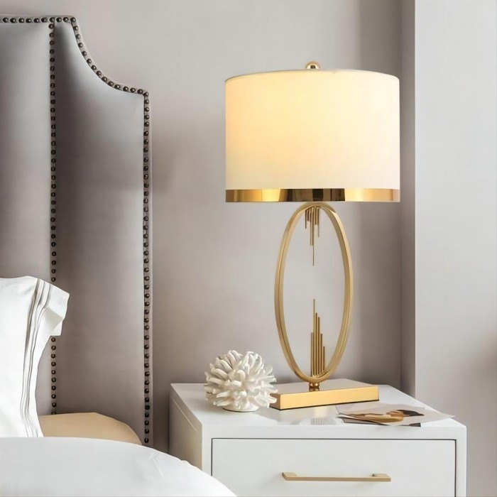 Metal table lamp