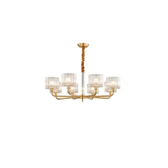 Латунная люстра