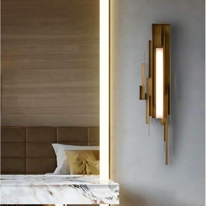 Бра резной настенный светильник