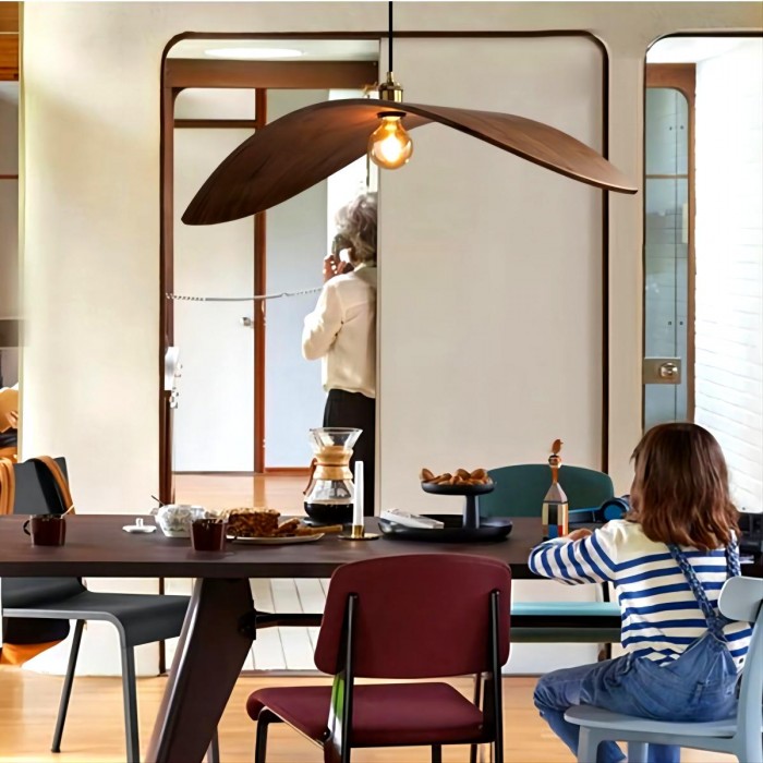 Flying Wooden chandelier